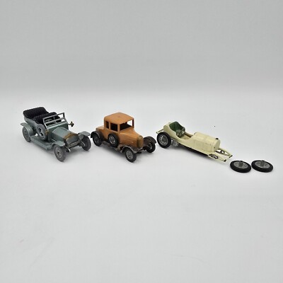 Lesney Rolls-Royce Silver Ghost 灰皿 Silver Matchbox Rolls Green