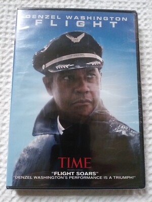 Flight (DVD, 2012, Widescreen) Denzel Washington NEW Sealed Free Shipping !!!