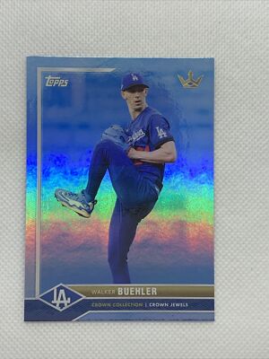 2022 Topps x Bobby Witt Jr. Crown Collection #13 Walker Buehler #141/150 Dodgers