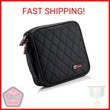 CCidea 40 Capacity CD/DVD Case Holder Portable Wallet Disc Storage Binder for Ca