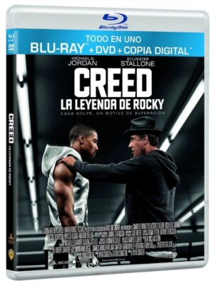 CREED La leyenda de rocky BLU-RAY+DVD S. Stallone, Michael B Jordan Región B L-6