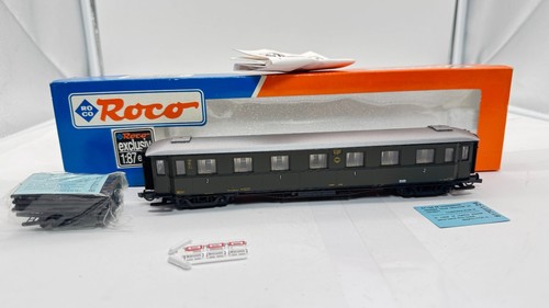 Vagón de tren rápido Roco H0 44530 1/2. Clase de DRG en embalaje original | Zustand: Usado