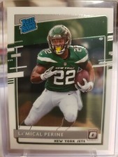 La'Mical Perine 2020 Donruss Optic #190 Rated Rookie RC New York Jets 