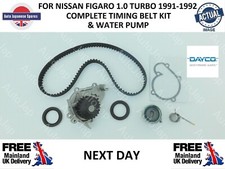 FOR NISSAN FIGARO COMPLETE TIMING / CAM BELT KIT + WATER PUMP