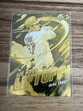 2021 Topps Fire We Have Liftoff Gold Minted #WHL1 Mike Trout - NM-MT