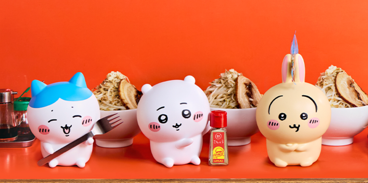 Chikawa Ichiban Kuji 2025 Ramen for everyone figure set hachiware Chikawa Ichiban Kuji 2025 Ramen for everyone figure set hachiware