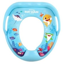 Pinkfong Baby Shark Family Soft Toilet Cover Lid Seat Potty Training Baby Kids