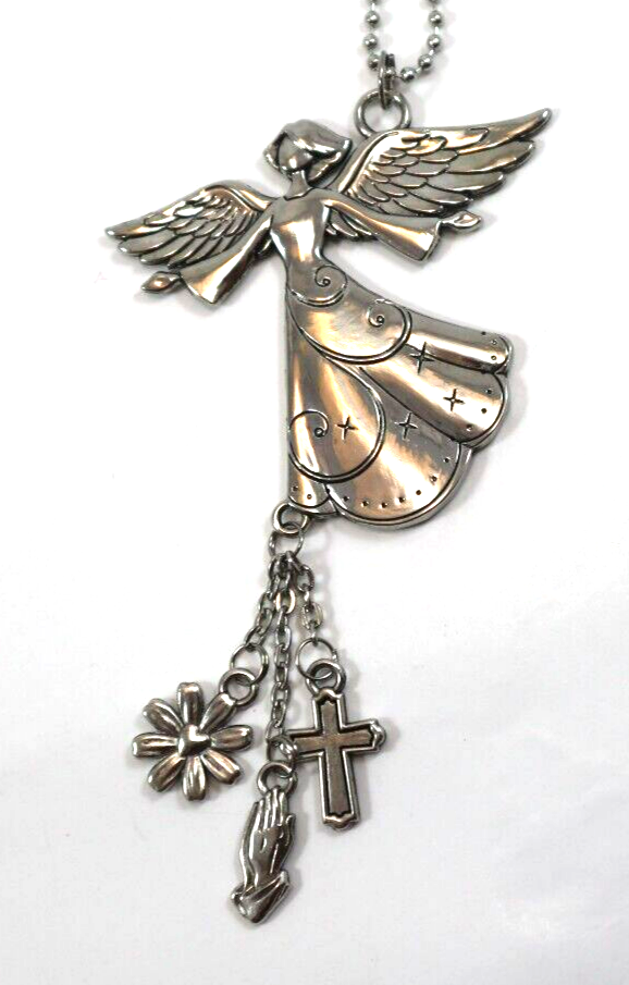 Z2 new angel silver CAR CHARM MIRROR ORNAMENT Ganz er79596 | eBay
