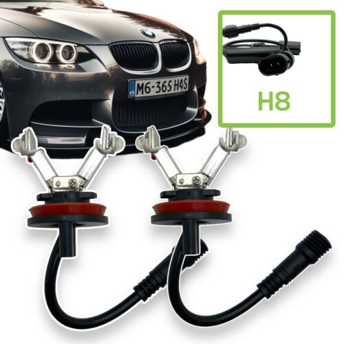 H8 20W LED XENON WHITE HALO ANGEL EYE UPGRADE For BMW 3 SERIES E92 E93 06-10 - Picture 1 of 9