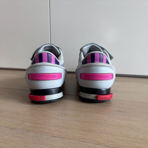 Raf Simons Rising Star 2 Adidas Ozweego UK 8.5 Grey Light Onix Eggplant Pink - Picture 2 of 8