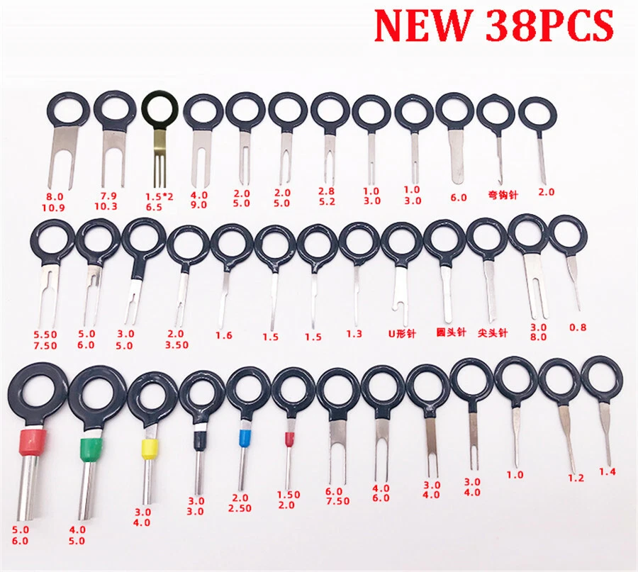 38X Conector Pin Extractor Terminal Extracción Moto Cableado Eléctrico Crimpado Foto 4 de 4