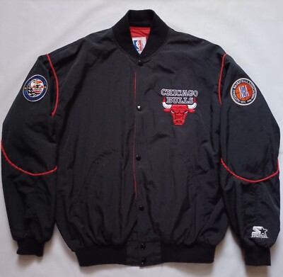 Vintage Chicago Bulls 91,92 Back To Back World Champions Starter