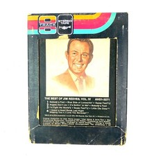 The Best of Jim Reeves, Vol. IV 8-Track Tape AHS1-3271 RCA 1979 Untested