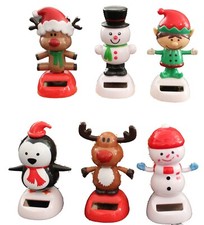 6 Christmas Solar Dancing Happy Toy great happy friendship stocking stuffer gift