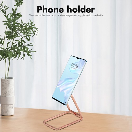 2 Ear Mobile Phone Holder Office Foldable Cell Stand - 第 9/12 張圖片