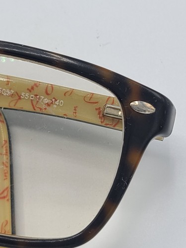 Ray Ban Glasses RB5228 5057 Tortoise Brown Eye 55 [] 17 140 Yellow FRAMES ONLY - 第 11/11 張圖片