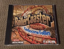 RollerCoaster Tycoon Corckscrew Folies Expansion Pack Pc Game Complete