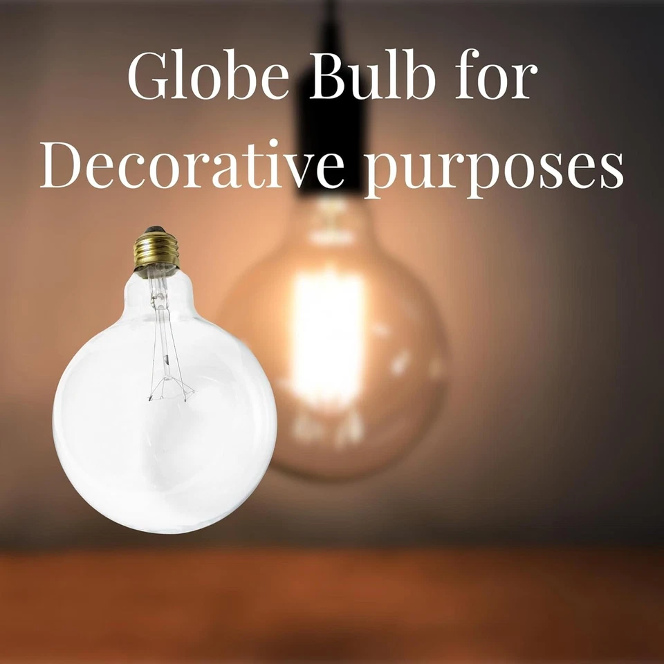 SATCO S3011 - 40 Watt G40 Light Bulbs - 2700K - 120 Volts (12 Pack) - Image 4 of 4