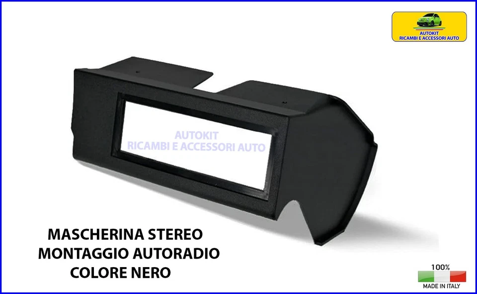 Kit audio per Panda 141 autoradio casse antenna mascherina radio stereo suono - Immagine 4 di 4