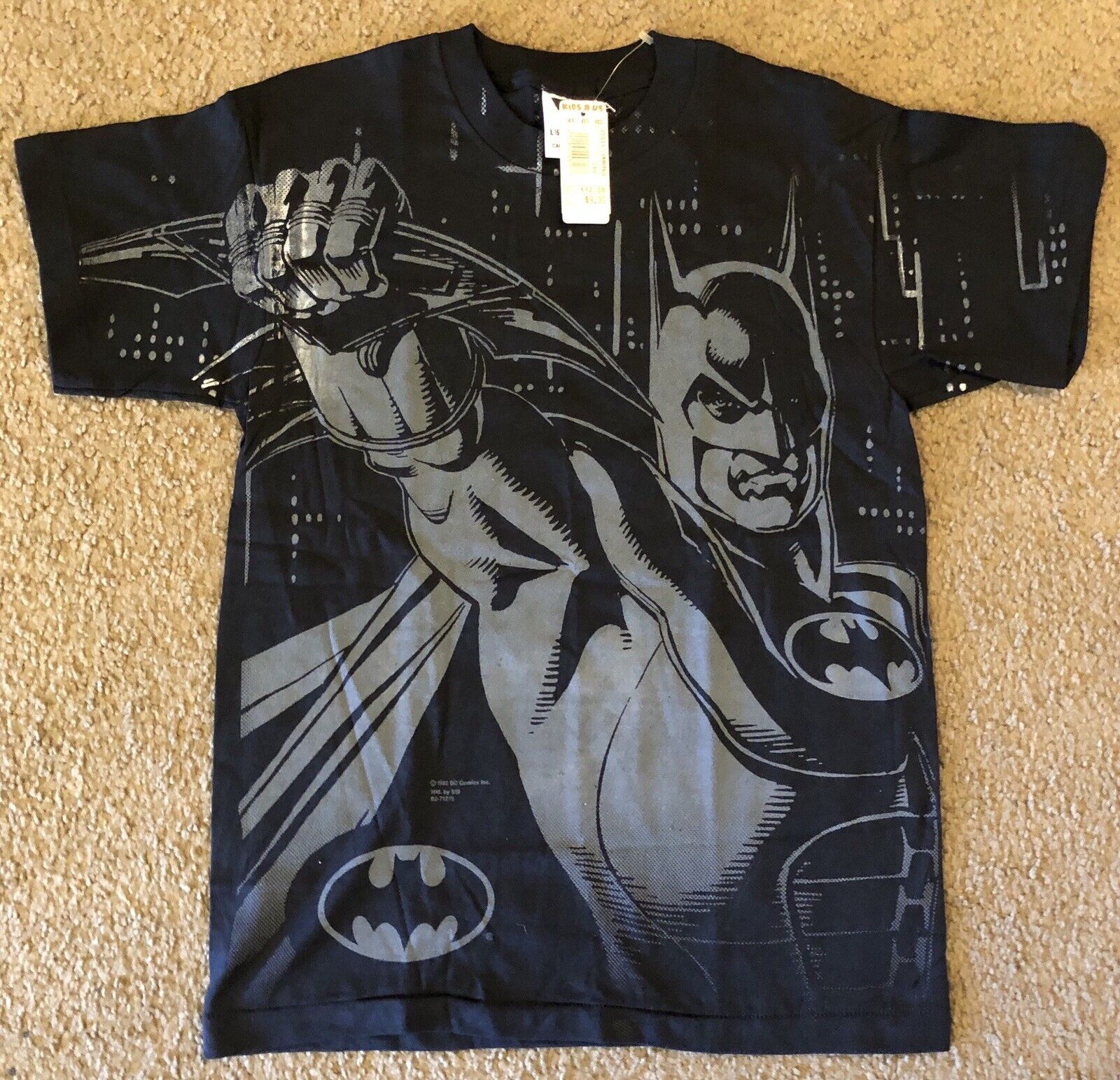 Kleding Jongenskleding Tops & T-shirts T-shirts T-shirts met print 92 DC COMICS Bat-man Returns official kids long-sleeve size 8 