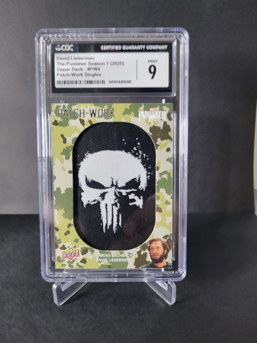 2020 Upper Deck The Punisher Patch-Works #PW4 David Lieberman CGC