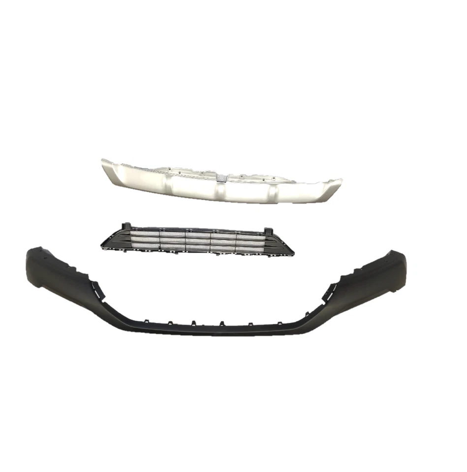 PARA FORD EDGE 2019 2020 2021 JUEGO DE PARACHOQUES DELANTERO SUPERIOR INFERIOR CUBIERTAS ANTINIEBLA 11PC Foto 3 de 4