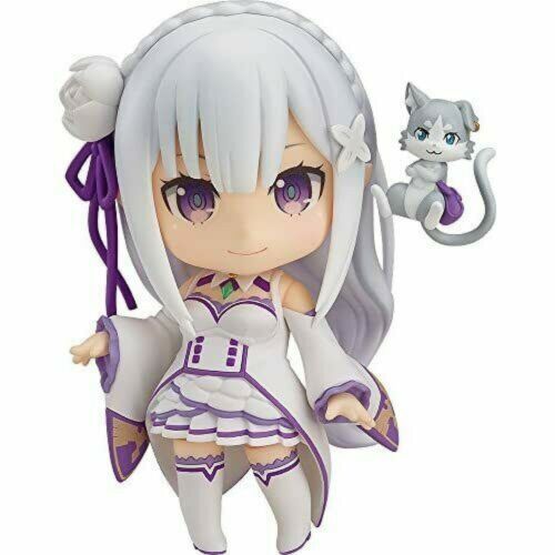 USED Nendoroid Re:ZERO Starting Life in Another World Emilia Action Figure - 第 1/5 張圖片