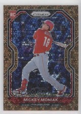 2021 Panini Prizm Tier II Bronze Donut Circle 20/40 Mickey Moniak #190 00kj
