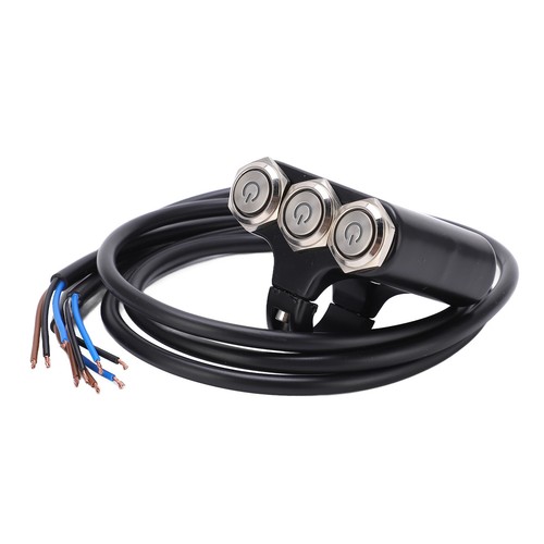 Headlight Switch Overload Protection Motorcycle Handle Switch Waterproof For - Picture 5 of 24