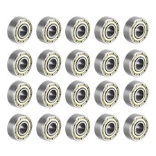 4x11x4mm 694ZZ Double Shield Carbon Steel Ball Bearings Pack of 20