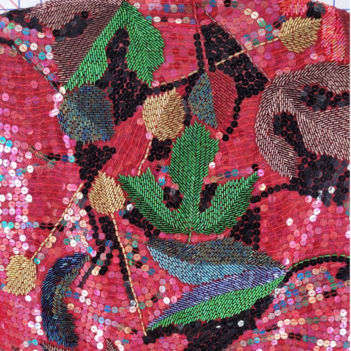 Jack Brian Beaded Blazer Statement  Sequin 90s Li… - image 19