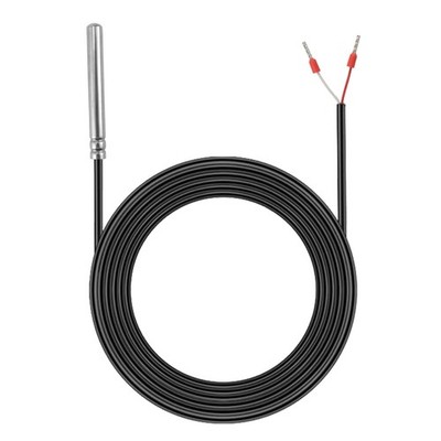PT1000 Temperatursensor  Edelstahl 3m Displayfolie für Raspberry Pi