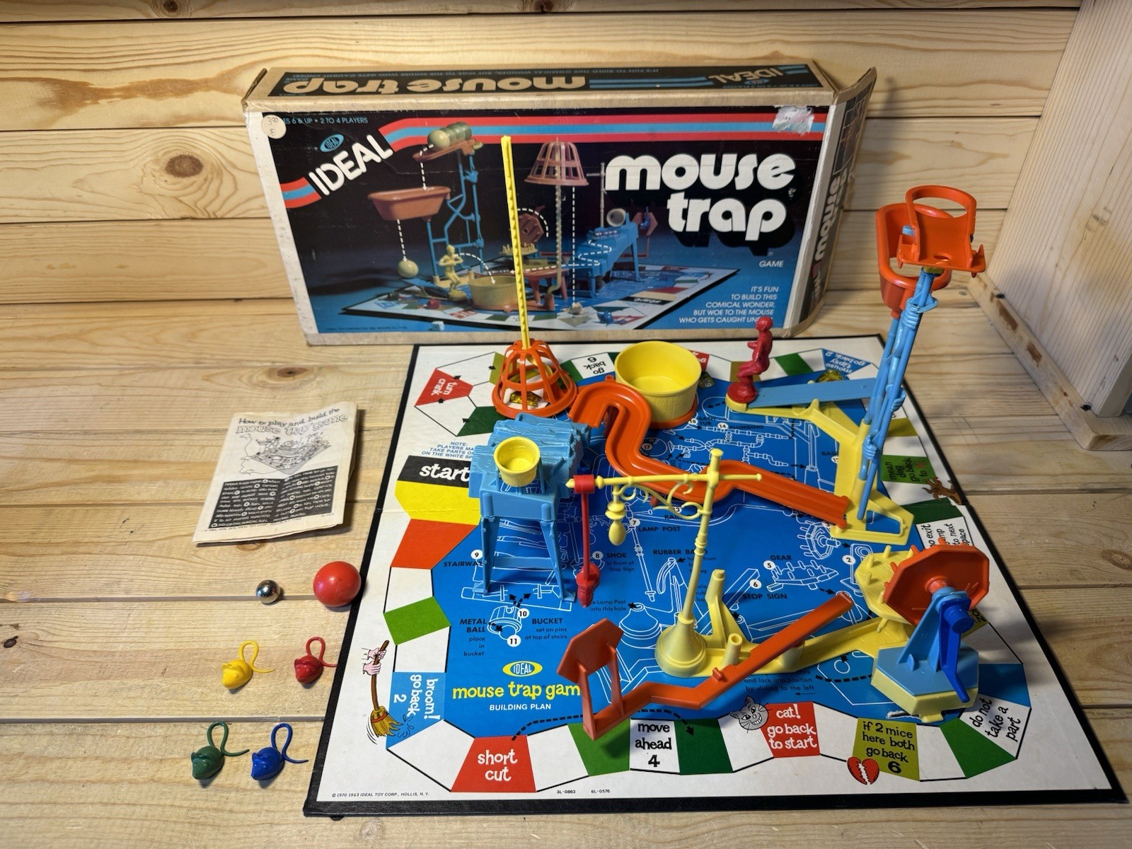 1970 By Ideal (original Box Complete)