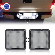 R F Auto LED License Plate Light Tag Lamp Replacement Tacoma Tundra Pickup Truck