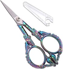 4.6" Sewing Embroidery Scissors Rainbow Small Sharp Craft Thread Snips US