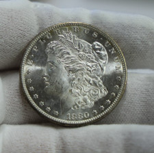 1880 S US Morgan Silver Dollar $1 Nice Unc!!!