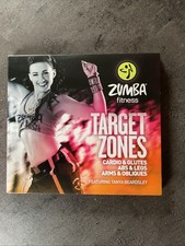 Zumba Fitness Target Zones Abs and Legs DVD 3 Stick OVP