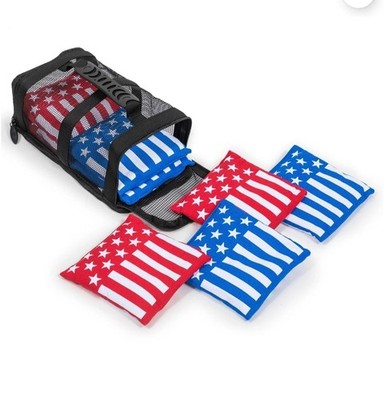 Eastpoint Sports Americana Canvas Regulation Size & Weight Cornhole Bean Bags 