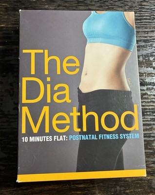 The Dia Method -10 Minutes Flat Postnatal Fitness System 9 Disc Set FREE SHING