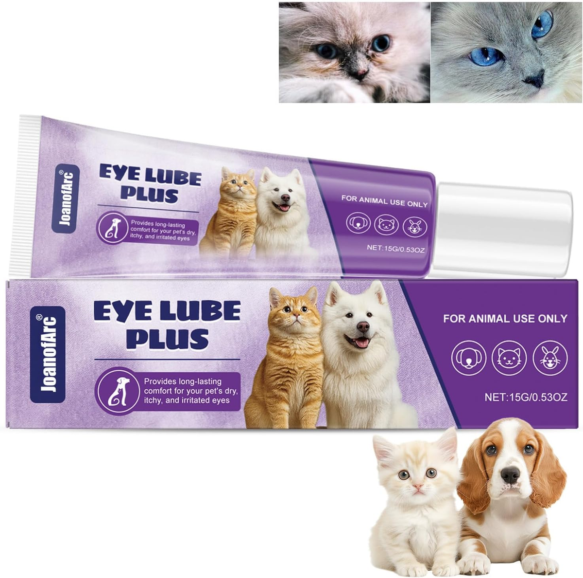 Eye Ointment for Dogs, Dog Eye Gel, Pet Eyes Care for Dogs, Cats, Horses,  Rabbit | eBay