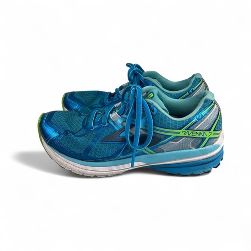 Brooks Ravenna 7 blau grün Straßenlaufschuhe Damengröße 6 Marathons leicht - Bild 4 von 7