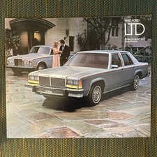 1980 Ford Ltd And Crown Victoria 16-page Original Car Sales Brochure Catalog 80