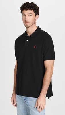 Polo Ralph Lauren The Iconic Mesh Polo Shirt Classic Fit Black XXL
