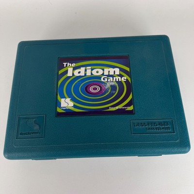RARE VINTAGE LinguiSystems  The Idiom Game'' Complete! Dave Wisniewski
