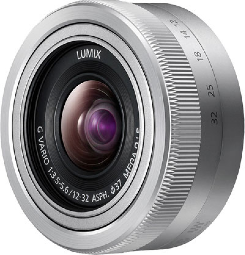 Panasonic LUMIX G VARIO 12-32mm F3.5-5.6 ASPH MEGA OIS Lens Silver