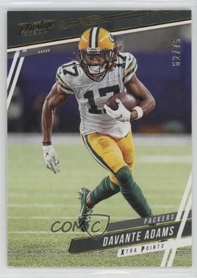2020 Panini Prestige Xtra Points Gold /75 Davante Adams #125 0ld5