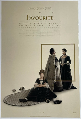 THE FAVOURITE ORIGINAL MOVIE THEATER POSTER 27'' x 40'' DOUBLE SIDED DS 2018