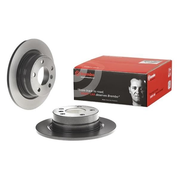 2X Brembo Bremsscheiben 290Mm Voll Hinten Passend FÜR BMW 1 2-image
