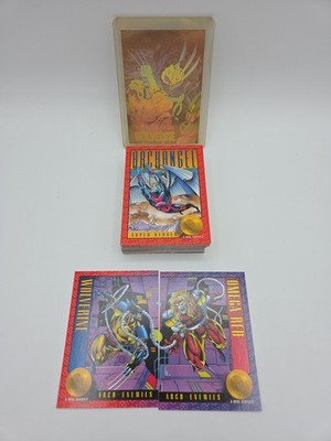 1993 Marvel SkyBox - X-Men Card Lot Of 65 Plus Wolverine Holo Card