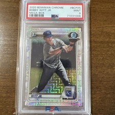 2020 Bowman Chrome Mega Box Bobby Witt Jr. #BCP-25 PSA 9